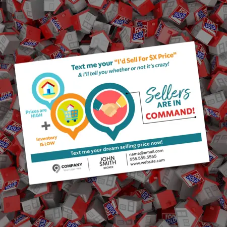 'I'd Sell For X Price' Postcards