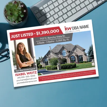 Keller Williams Real Estate Postcards