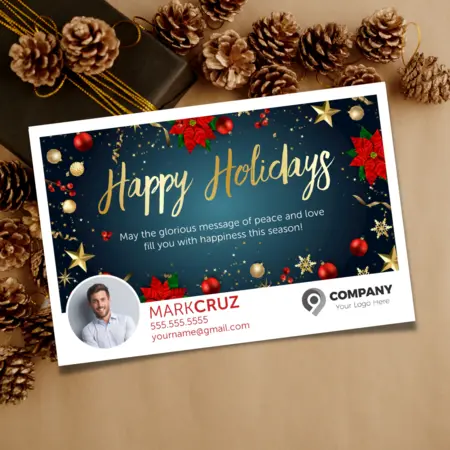 Real Estate Holiday Postcards