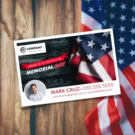 Memorial Day Real Estate Postcards
