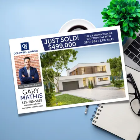 Coldwell Banker Just Sold Postcard - $499,000